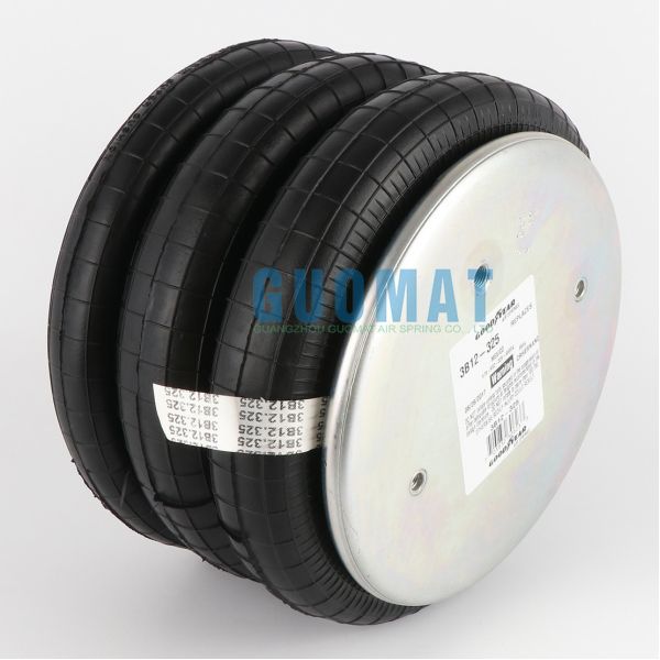 Triple Goodyear Industrial Air Springs Continental FT 430-32 CI 1/4 NPT 3B12-325