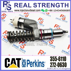 Fuel Injector For C15 C18 Engine Excavator 365C 374D Injectors 355-6110 253-0618