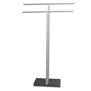 China Free Stand Bathroom Towel Rack Hotel Popular Foldable Towel Rack on sale