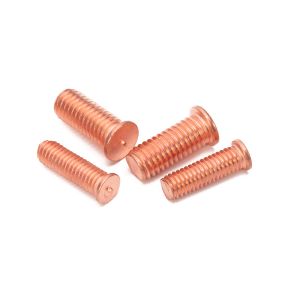 Durable M3-M12 GB Standard Bright Carbon Steel Stud Welding Bolts with Copper