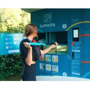 Automated SUP Kayak Vending Machine for Outdoor Rentals