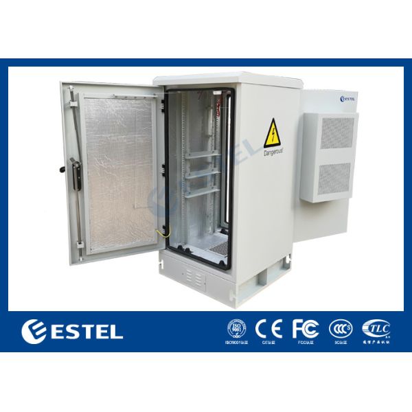 24U Cabinet Air Conditioner 650x650x1300 Standard Size With DC48V Cooling And