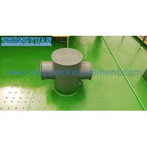 JIS F 2804-1976 Single Bitt Pipe Fabricated Ships Cross Bitt Ship Mooring