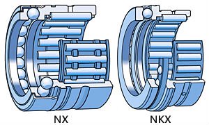 HRC 58 - 63 NX10 Single Row Needle Roller Bearings NX 10 NX10 Z NX 10Z 10 x 19 x 18 mm