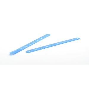 PVC Strips with Holes Plastic Tie Custom ABS PP Pet Trim