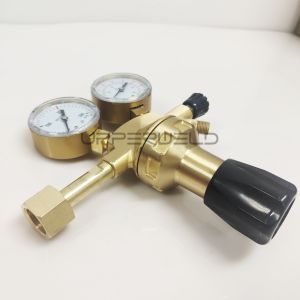 Brass G3/4 Inlet Connector Thread Nitrogen Gas Regulator for Oxygen Nitrogen and