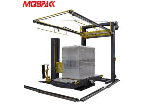 Cheap Touch Screen Automatic Palletizer Machine , Energy Saving Automatic Pallet Wrapper for sale