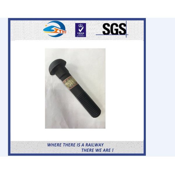 Quality DIN304 railway hex nut and bolt on rails grade 8.8 / 10.9 / 12.9 wholesale
