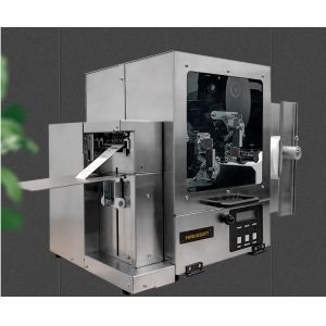 Non Ultrasonic Cutting Duplex Garment Label Printer High Speed