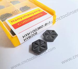 Cheap CNC Reaming Insert With PVD Coating HYH1003R0.8-1 HYB208, Suitable For Difficult-to-machine Materials Except High-temperature Alloys. for sale