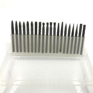 Double Cut Tungsten Carbide Burr Set High Strength 3*6mm Carbide Grinding Bits