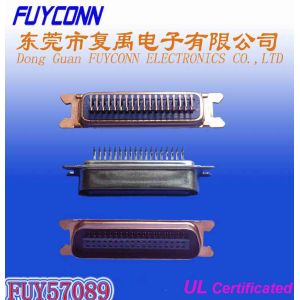 Cheap Right Angle 36 Pin Centronic R/A Male Printer PCB Mount Connector MD Type Certified UL for sale