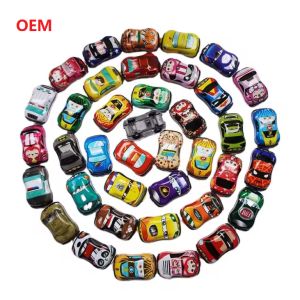 Customized Colour Plastic Pull Back Car Toys For Kids Only OEM