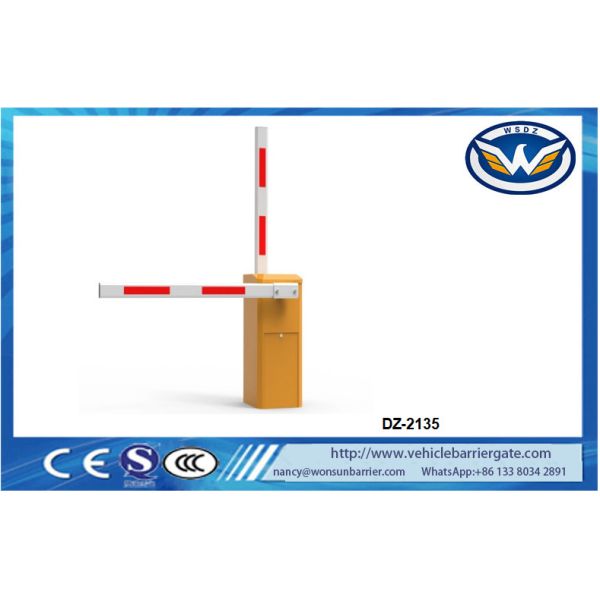 Quality 2 Motors Automatic Car Parking Barrier 6M Arm 24VDC Brushless Motor Boom Barrier wholesale