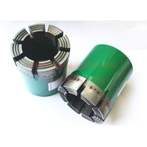 Wireline Impregnated Diamond Core Drill Bit With 10mm / 12mm / 14mm Crown Height