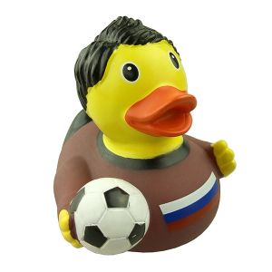 Cheap OEM Floating Football Custom Rubber Ducks 9P Free For Super Market / Toys Retail for sale