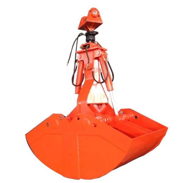 Quality PC210 PC220 PC240 Rotating Hydraulic Clamshell Grab With Grapple Bucket wholesale