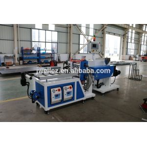 Small Film Plastic Sheet Extrusion , Pet Sheet Line Double Side Transparent