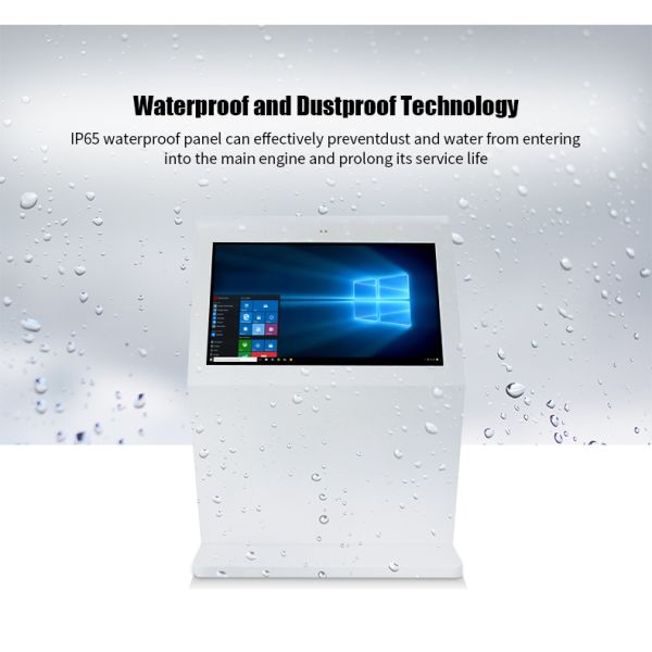 RK3288 Waterproof Touch Screen Outdoor Interactive Kiosks 55 Inch