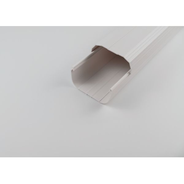 Quality PVC Plastic Cable Trunking Matt Surface Type For Electrical Wire Protecting wholesale