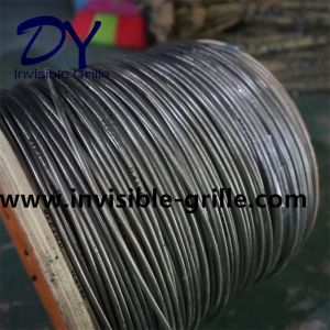 Hidden Construction With Window Invisible Grille 2.0mm-A80 Wire For Balcony