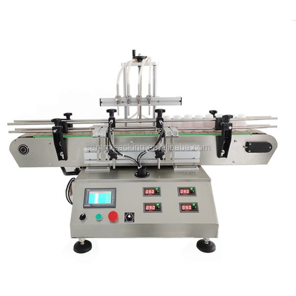 Quality Automatic Tabletop Small Bottles Liquid Filling Capping Labeling Machine wholesale