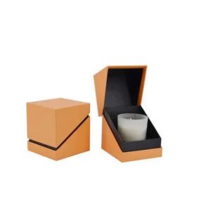 ODM Luxury Custom Packaging Boxes Degradable Cardboard Candle Box FSC