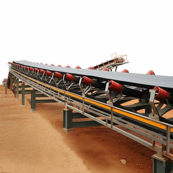 Quality Fixed Or Mobile Mining Belt Conveyor 100 M Length Robust Belt Conveyor Suitable for Mining Industry Material Handling wholesale