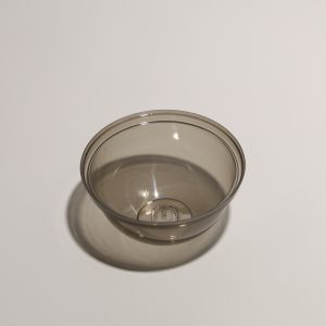 Leak Proof Transparent Plastic Cup Lids with Screw On Feature