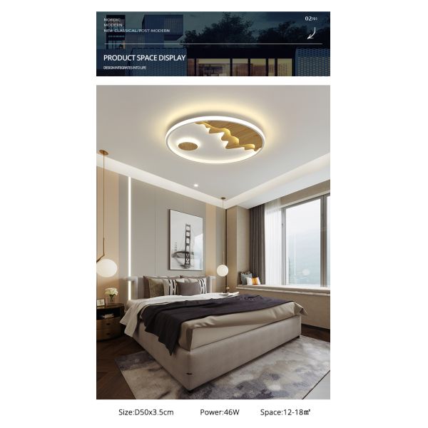Wooden Ceiling Lights New Design LED For Living room Bedroom Balcony decorative light(WH-WA-44)