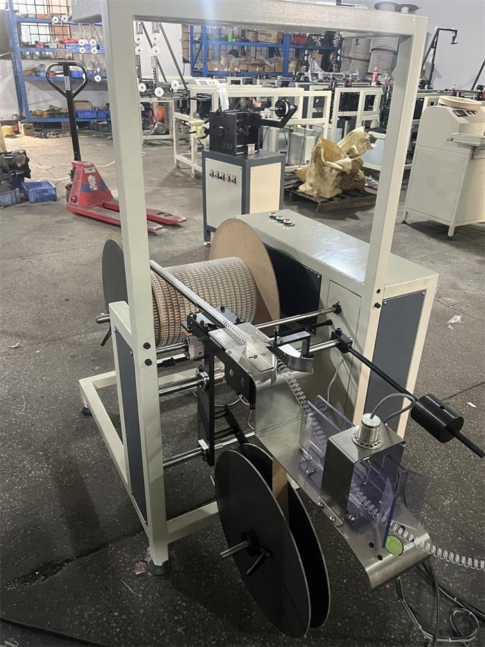 600 Loops/Min Automatic Double Loop Wire Spiral Roll Forming Making Machine