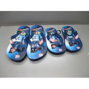 Custom Logo Kids Character Flip Flops Childrens Summer Sandals Eye Catching