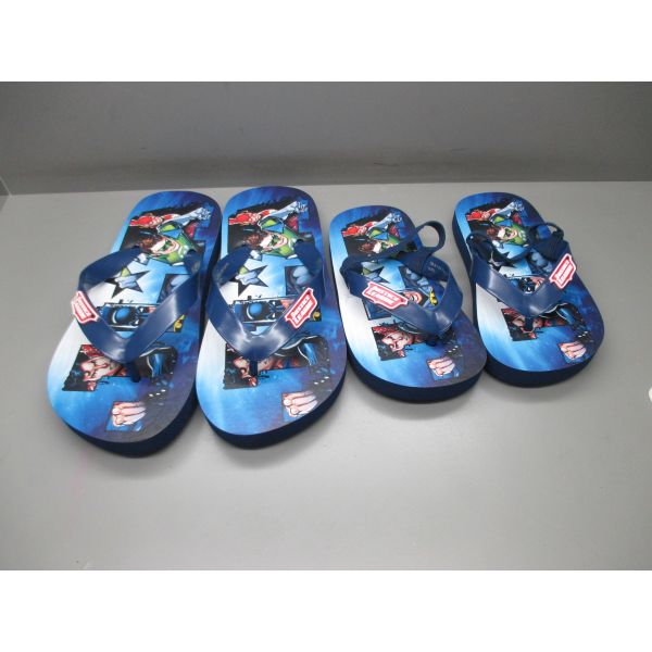Custom Logo Kids Character Flip Flops Childrens Summer Sandals Eye Catching