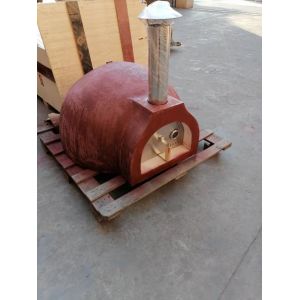 Easily Move 70 Kgs Ceramic Pizza Oven 10 min Pizza Ceramic Oven