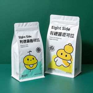 China Ultra-Strong Side Seam Flat Base Pouches - Reinforced Multi-Ply Custom Dimensions, Waterproof & Rip-Proof Packaging Bags  on sale