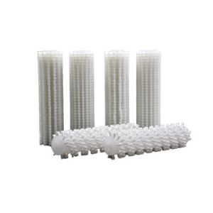 China Industrial Clean Roller Solar Panel Cleaning Brush Rotary Type White Color on sale