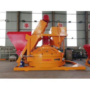 China Orange Color Refractory Planetary Mixer Flexible Layout With CE Certificate on sale