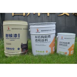 0.3mm Halogen Free Safe Flame Retardant Spray Paint  For Wood Timber Intumescent