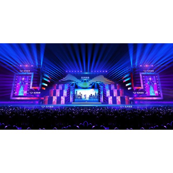 Quality Indoor TV Program 1000nits 1500cd/sqm Stage LED Screen IP20 wholesale