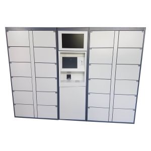 Advanced English Multi Language Dry Cleaning Locker Systems For Indoor / Outdoor