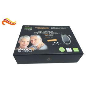 Custom Printed Magnet Flat Pack Gift Boxes Foldable Book Shape