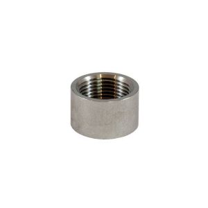 China Stainless Steel NPT Half Coupling , Anti Rust Oil Half Inch Coupling For Petroleum on sale