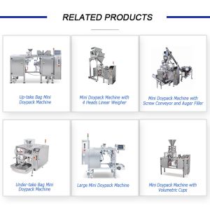 Automatic Powder Filling, Sealing & Labeling Machine for Food & Commodity Grade
