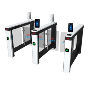 Heavy Duty Swing Gate Turnstile for Industrial Factories Anti-Collision and 24/7