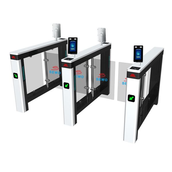 Heavy Duty Swing Gate Turnstile for Industrial Factories Anti-Collision and 24/7