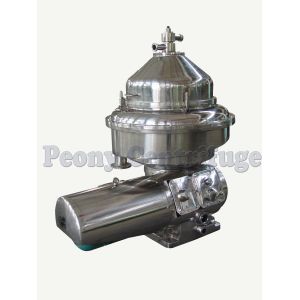 Automatic Part Discharging 2 Phase Dairy / Milk Clarifying Disc Separator For