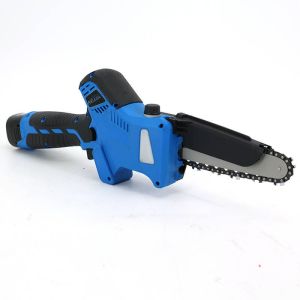 6 Inch Cordless Chainsaw Electric Brushless Motor Pruning Tool with Lubrication