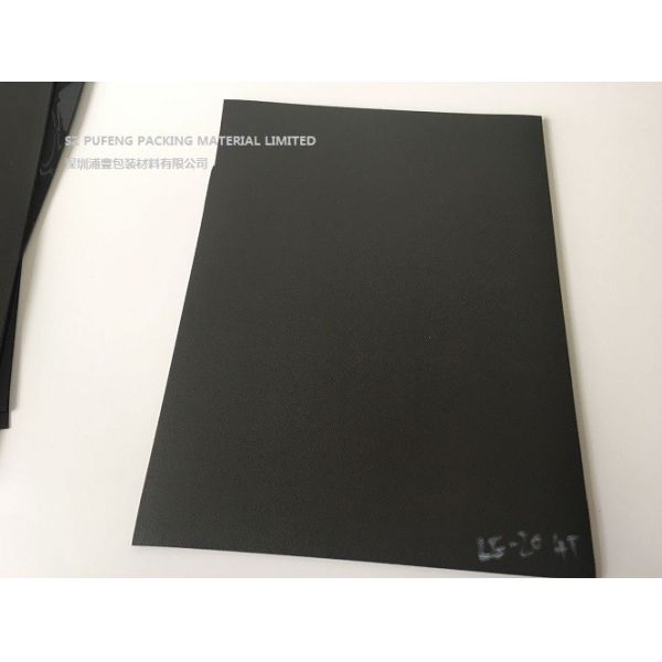 PORON HH48C Highly Flame Etardant 1.2mm Black Urethane Foam For Electronics