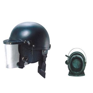 ABS&PC Full Face Tactical Helmet with neck protector and visor for police riot