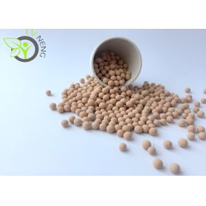 Cheap Beige Molecular Sieve 3a Water Adsorption Capacity For Natural Gas Dehydration for sale